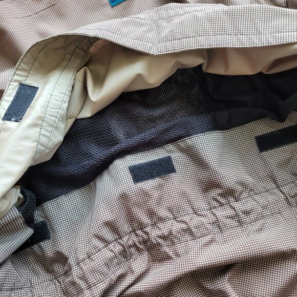 Sunice Windbreaker Jacket Women's Size L Brown Check - Picture 13 of 16